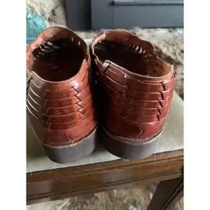 Nordstrom Hand Woven Mens Huarache Leather Sandal SZ 10 1/2 - Slip On Nordstrom | Shoes | Nordstrom Hand Woven Mens Huarache  main image 4